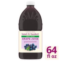 Bowl & Basket Grape 100% Juice, 64 fl oz