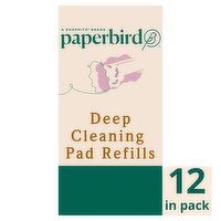 Paperbird Deep Cleaning Pad Refills, 12 count, 12 Each