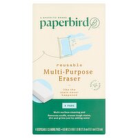 Paperbird Multi-Purpose Reusable Eraser, 4 count