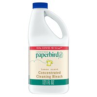 Paperbird Lemon Scent Concentrated Cleaning Bleach, 121 fl oz