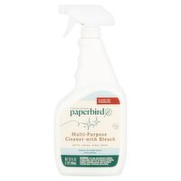 Paperbird Multi-Purpose Cleaner with Bleach, 32 fl oz, 32 Fluid ounce