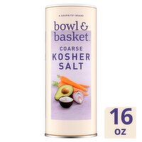 Bowl & Basket Coarse Kosher Salt, 16 oz