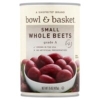 Bowl & Basket Small Whole Beets, 15 oz, 15 Ounce