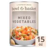 Bowl & Basket Mixed Vegetables, 15 oz, 15 Ounce