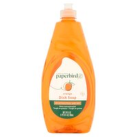 Paperbird Orange Dish Soap and Antibacterial Hand Soap, 24 fl oz, 24 Fluid ounce