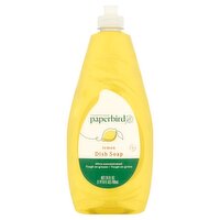 Paperbird Lemon Dish Soap, 24 fl oz