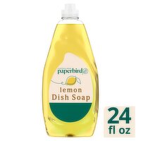 Paperbird Lemon Dish Soap, 24 fl oz