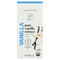 Wholesome Pantry Organic Pure Vanilla Extract, 4 fl oz, 4 Fluid ounce