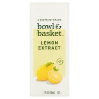 Bowl & Basket Lemon Extract, 2 fl oz, 2 Fluid ounce