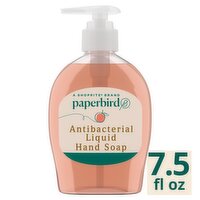 Paperbird Fresh Citrus Scent Antibacterial Liquid Hand Soap, 7.5 fl oz