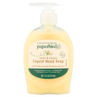 Paperbird Milk & Honey Liquid Hand Soap, 7.5 fl oz