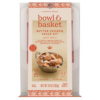 Bowl & Basket Mild Spicy Butter Chicken Sauce Kit, 10 oz