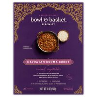 Bowl & Basket Specialty Mixed Vegetables Navratan Korma Curry, 10 oz, 10 Ounce