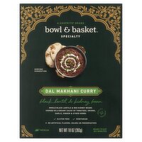 Bowl & Basket Specialty Black Lentil and Kidney Bean Dal Makhani Curry, 10 oz