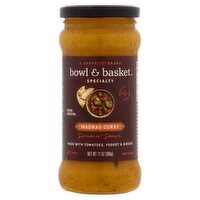 Bowl & Basket Specialty Madras Curry Simmer Sauce, 12 oz