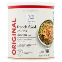 Wholesome Pantry Organic Original French Fried Onions, 6 oz, 6 Ounce