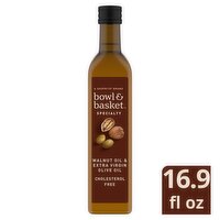 Bowl & Basket Specialty Walnut Oil & Extra Virgin Olive Oil, 16.9 fl oz