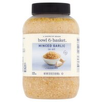 Bowl & Basket Minced Garlic in Oil, 32 oz, 32 Ounce