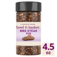 Bowl & Basket BBQ Steak Rub, 4.5 oz