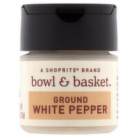 Bowl & Basket Ground White Pepper, 1 oz, 1 Ounce