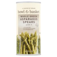 Bowl & Basket Whole Green Asparagus Spears, 15 oz, 15 Ounce