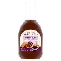 Bowl & Basket Sweet & Spicy Barbecue Sauce, 18 oz, 18 Ounce