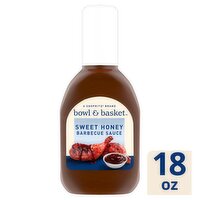 Bowl & Basket Sweet Honey Barbecue Sauce, 18 oz