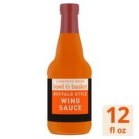 Bowl & Basket Buffalo Style Wing Sauce, 12 fl oz