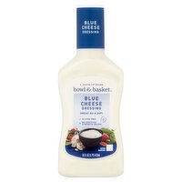 Bowl & Basket Blue Cheese Dressing, 16 fl oz, 16 Fluid ounce