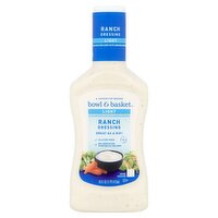 Bowl & Basket Light Ranch Dressing, 16 fl oz, 16 Fluid ounce