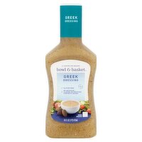 Bowl & Basket Greek Dressing, 16 fl oz, 16 Fluid ounce