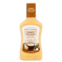 Bowl & Basket Honey Mustard Dressing, 16 fl oz, 16 Fluid ounce