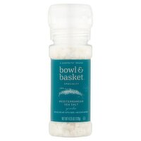 Bowl & Basket Specialty Grinder Mediterranean Sea Salt, 4.25 oz, 4.25 Ounce