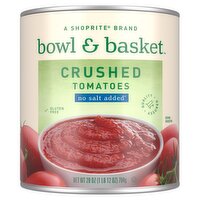 Bowl & Basket No Salt Added Crushed Tomatoes, 28 oz