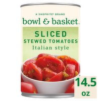 Bowl & Basket Italian Style Sliced Stewed Tomatoes, 14.5 oz, 14.5 Ounce