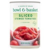 Bowl & Basket Sliced Stewed Tomatoes, 14.5 oz, 14.5 Ounce