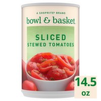 Bowl & Basket Sliced Stewed Tomatoes, 14.5 oz