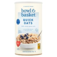 Bowl & Basket Quick Oats, 42 oz, 42 Ounce