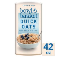 Bowl & Basket Quick Oats, 42 oz, 42 Ounce