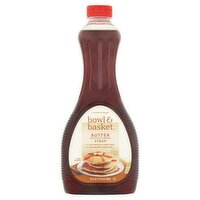 Bowl & Basket Butter Syrup, 24 fl oz, 24 Fluid ounce