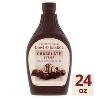 Bowl & Basket Chocolate Syrup, 24 oz