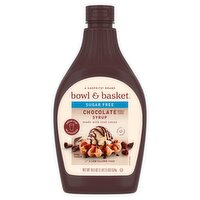 Bowl & Basket Sugar Free Chocolate Syrup, 18.5 oz