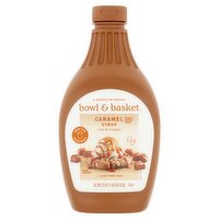 Bowl & Basket Caramel Syrup, 22 oz, 22 Ounce