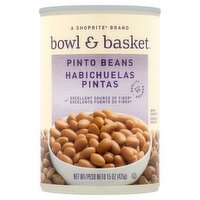 Bowl & Basket Pinto Beans, Habichuelas Pintas, 15 oz, 15 Ounce