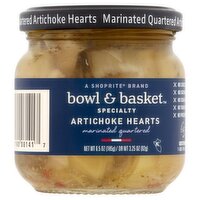 Bowl & Basket Specialty Marinated Quartered Artichoke Hearts, 6.5 oz, 6.5 Ounce