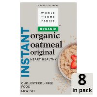 Wholesome Pantry Organic Instant Original Organic Oatmeal, 0.98 oz, 8 count