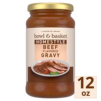 Bowl & Basket Homestyle Beef Flavored Gravy, 12 oz