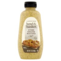 Bowl & Basket Stone Ground Mustard, 12 oz