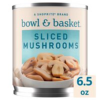 Bowl & Basket Sliced Mushrooms, 6.5 oz