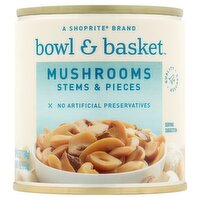 Bowl & Basket Stems & Pieces Mushrooms, 6.5 oz